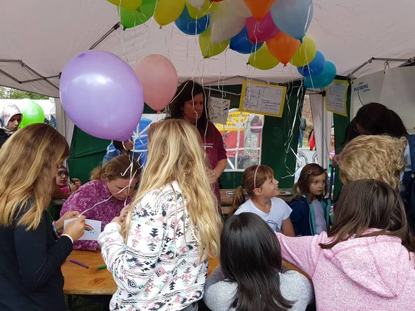 Almanya şehirde çocuk dünya gün 2017