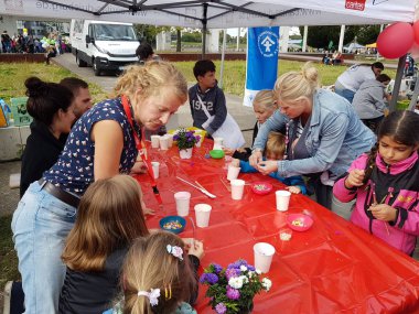 Almanya şehirde çocuk dünya gün 2017