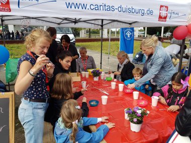 Almanya şehirde çocuk dünya gün 2017
