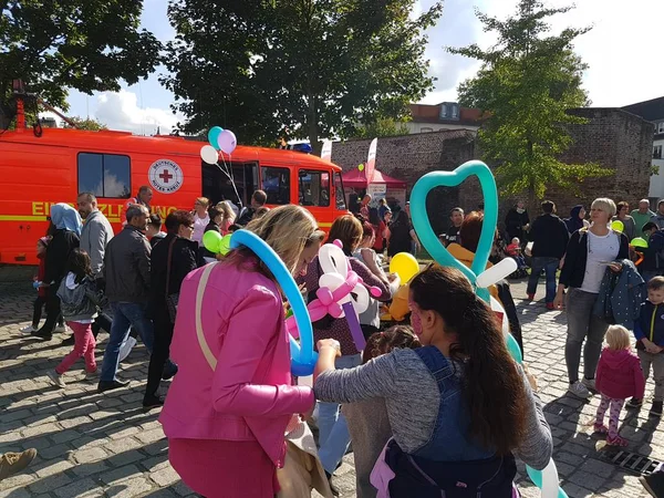 Almanya şehirde çocuk dünya gün 2017