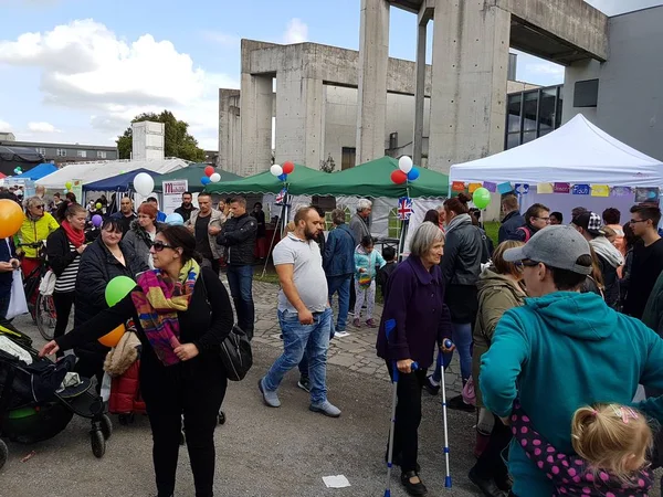 Almanya şehirde çocuk dünya gün 2017