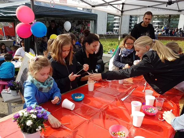 Almanya şehirde çocuk dünya gün 2017