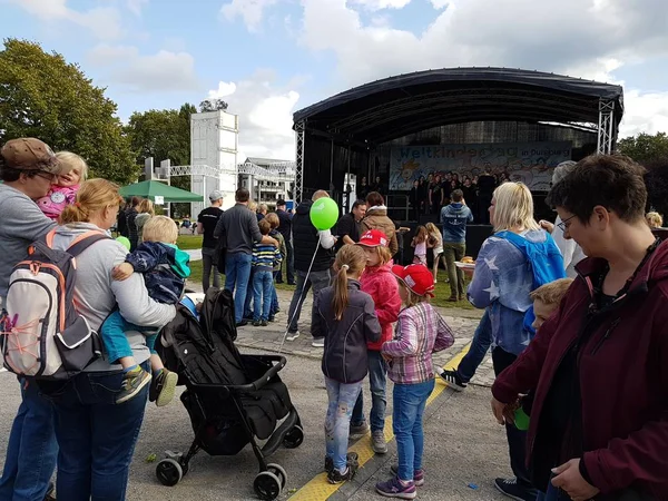 Almanya şehirde çocuk dünya gün 2017