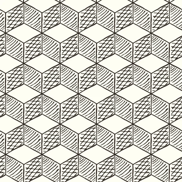 Modèle abstrait géométrique sans couture. Illustration vectorielle . — Image vectorielle