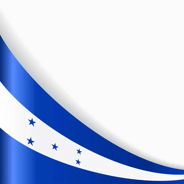 Honduras flag background. Vector illustration. — Stock Vector