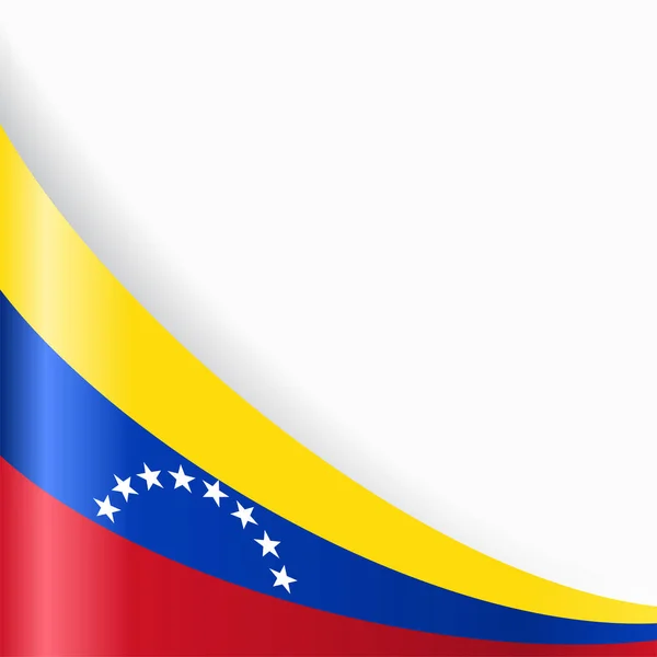 Venezuelská vlajka pozadí. Vektorové ilustrace. — Stockový vektor