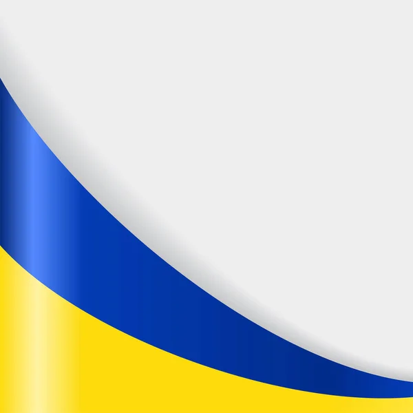 Hintergrund der ukrainischen Flagge. Vektorillustration. — Stockvektor