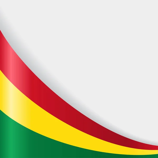Bolivijská vlajka pozadí. Vektorové ilustrace. — Stockový vektor