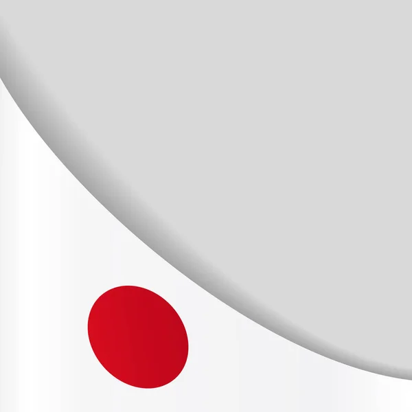 Fond drapeau japonais. Illustration vectorielle . — Image vectorielle