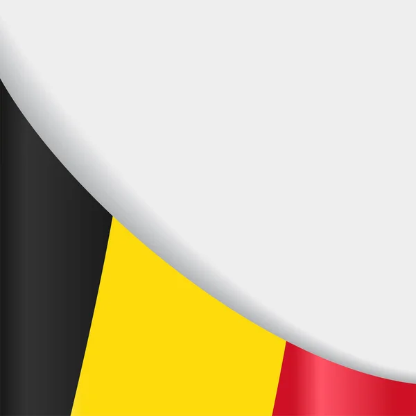 Fond drapeau belge. Illustration vectorielle . — Image vectorielle