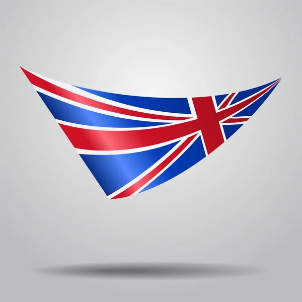 Fondo bandiera della Gran Bretagna. Illustrazione vettoriale . — Vettoriale Stock