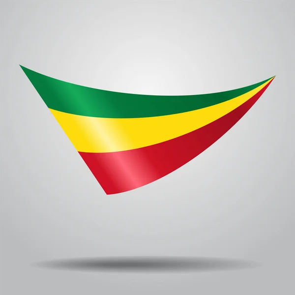 Fondo Bandera Boliviana. Ilustración vectorial . — Vector de stock