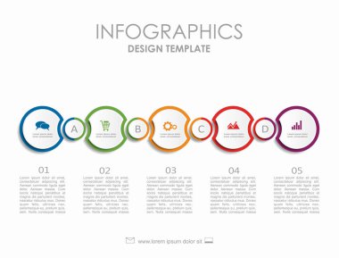 Infographic şablonu. İş akışı düzeni, diyagram, iş adım seçenekleri, banner, web tasarım için kullanılabilir.