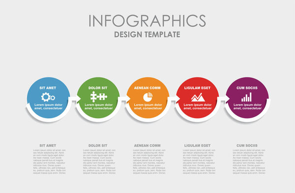 Графический дизайн искушает место для ваших данных. Векторная иллюстрация.