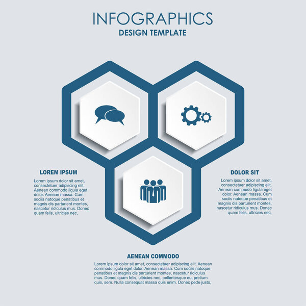 Графический дизайн искушает место для ваших данных. Векторная иллюстрация.
