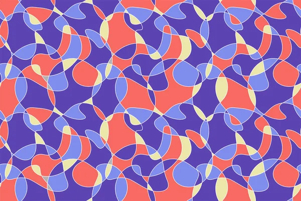 Abstract seamless wallpaper pattern background. Vector illustration. — 스톡 벡터