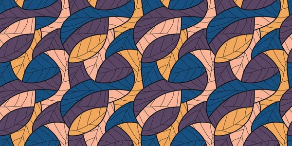 Abstract seamless wallpaper pattern background. Vector illustration. — 스톡 벡터