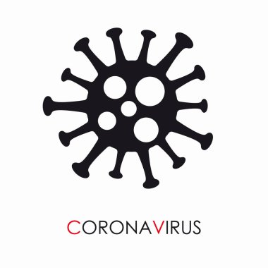 Coronavirus bakterisi enfeksiyon uyarısı yok. Vektör illüstrasyonu.