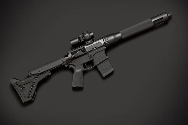 Assault semi-automatic rifle — Stock Photo, Image