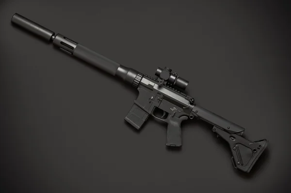 Rifle semiautomático de asalto — Foto de Stock