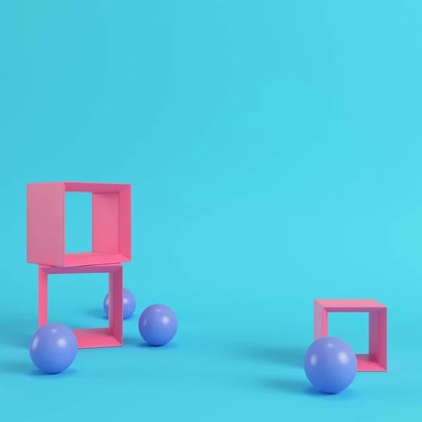 Boş ekran ile küre parlak mavi arka plan p üzerinde duruyor