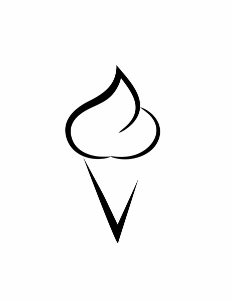 Logo de helado — Foto de Stock