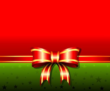 Christmas kırmızı yay