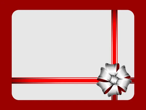 Layout festivo della carta regalo — Foto Stock