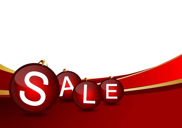 Christmas and new year sales — Stock Photo, Image