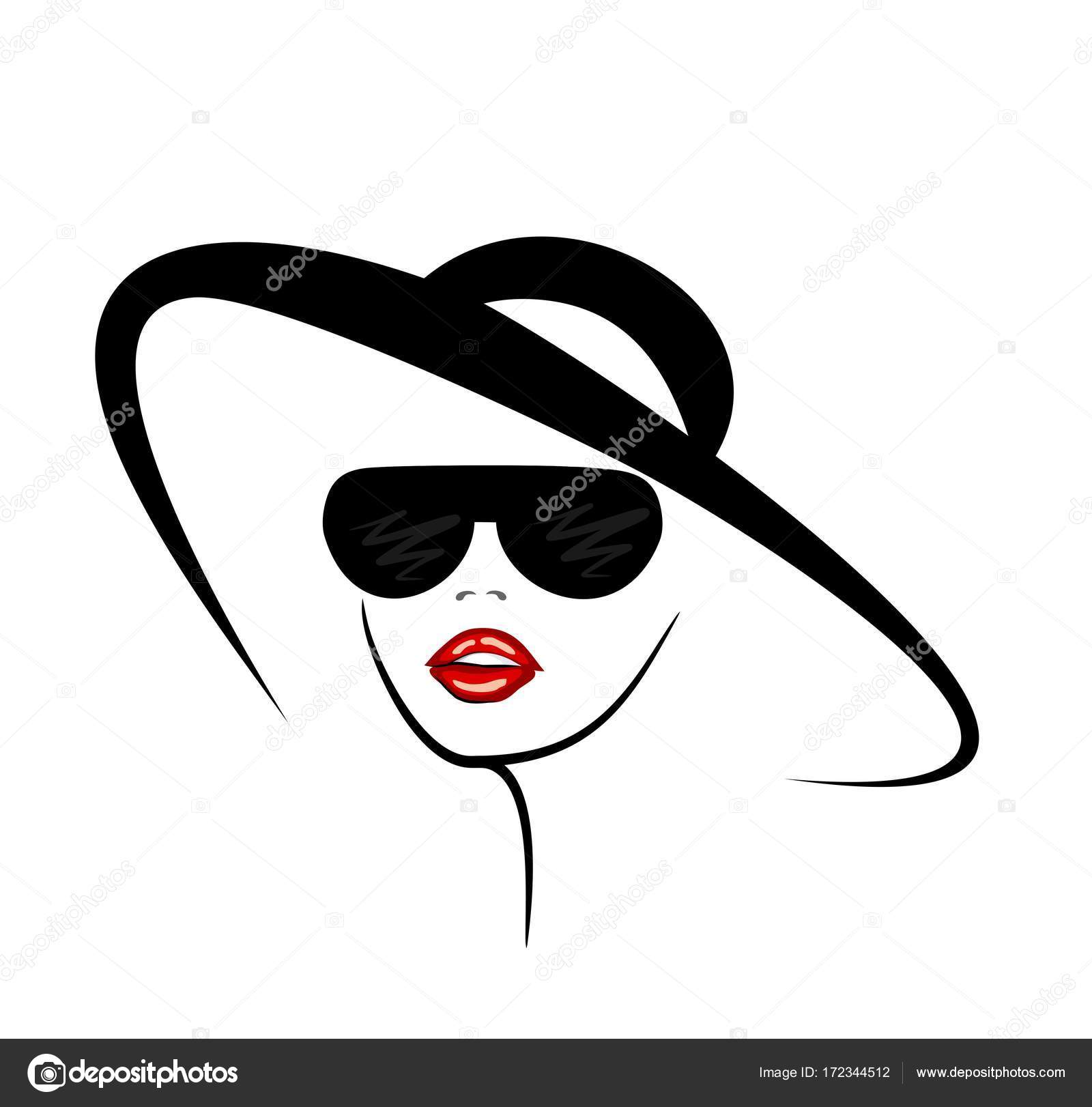 red lips sunglasses