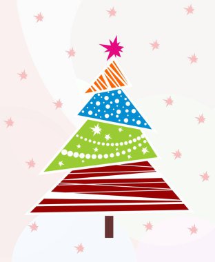 Şekillendirilmiş Noel ağacı 