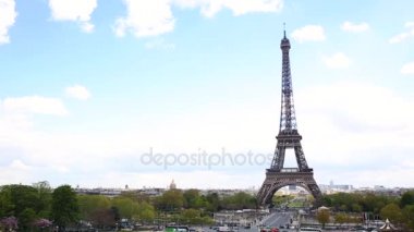 Paris panoramik Eyfel Kulesi