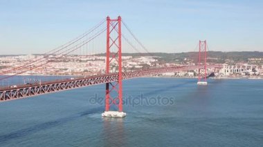 Lisbon, 25 de Abril bridge in Lisboa, Portugal