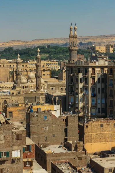 Antiguo paisaje urbano de El Cairo — Foto de Stock