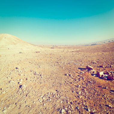 Kayalık Taş Çölü tepelerinde