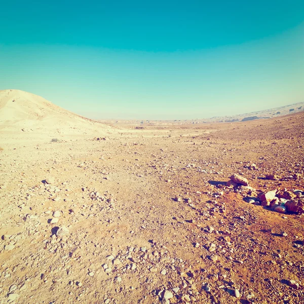 돌 사막 바위 언덕 — 스톡 사진
