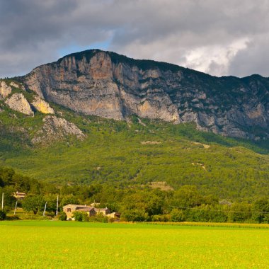 Fransız Alpleri'nde alanları