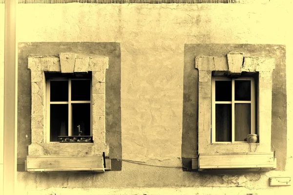 Izrael starých oken — Stock fotografie