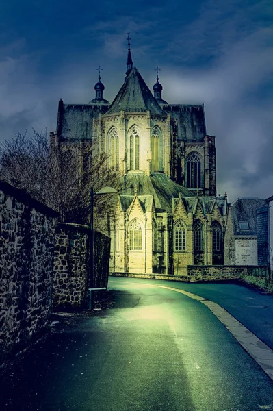 Katedra st. hubert w Belgii — Zdjęcie stockowe
