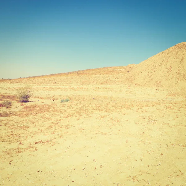 Negev woestijn in Israël — Stockfoto