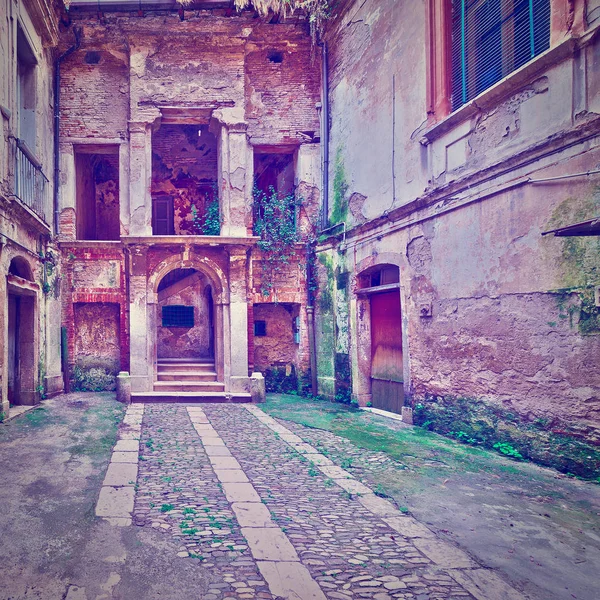 Staré italské domů — Stock fotografie