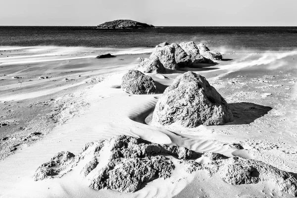 Izrael pobřeží Středozemního moře — Stock fotografie