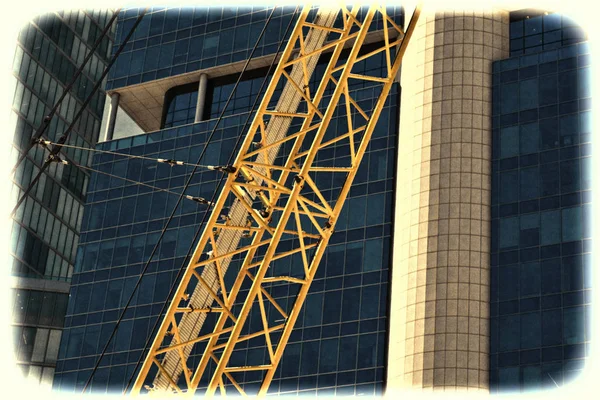 Industrial Construction Crane — Stock Photo, Image