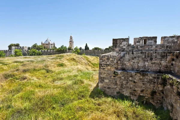 Kudüs'te Dormition abbey — Stok fotoğraf