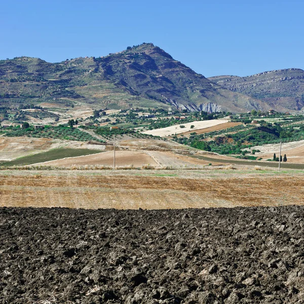 Collines de Sicile — Photo