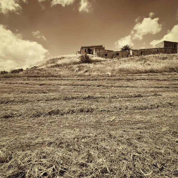 Hügel in Sizilien — Stockfoto