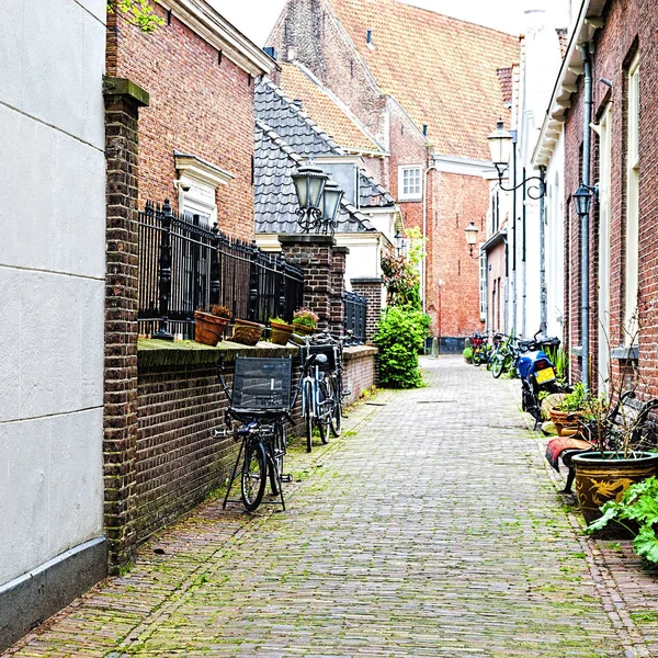 Bikes Parked in the Historical Center