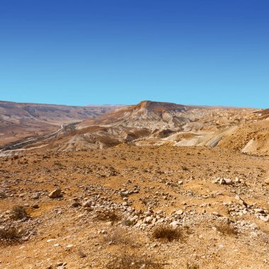 İsrail 'de Negev Çölü
