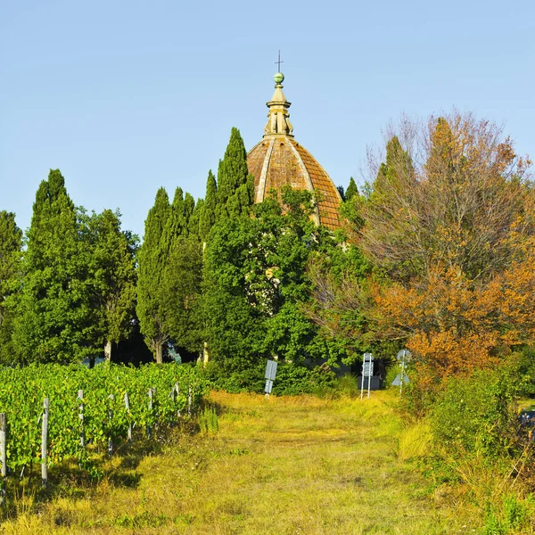 Kilise kubbe ile — Stok fotoğraf