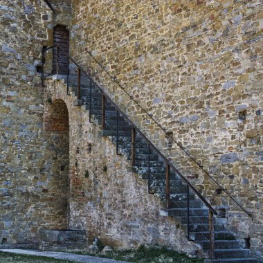 Kale içinde İtalyan şehir olan Castiglion Fiorentino